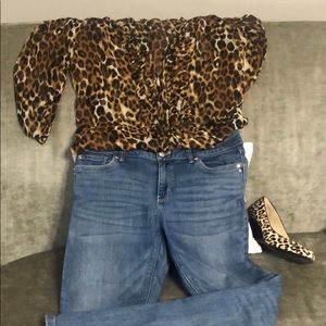 Jeans, Skinny Flare, 6s